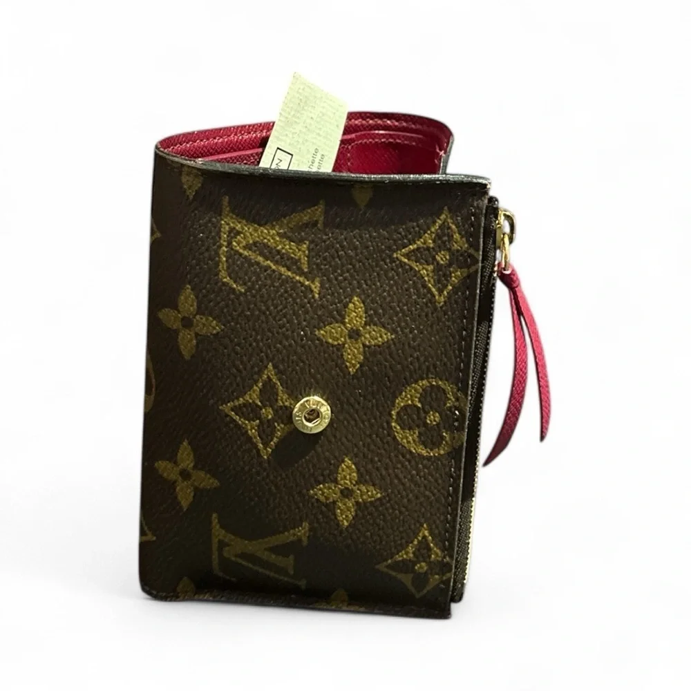 Louis Vuitton Brown and Gold Monogram Wallet